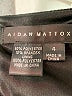 Aidan Mattox Solid Black Cocktail Dress Size 4 - photo 7