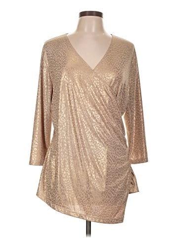 Travelers by Chico's 3/4 Sleeve Top (view 1)