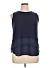 MICHAEL Michael Kors Blue Sleeveless Blouse Size XL - photo 1