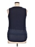 MICHAEL Michael Kors Blue Sleeveless Blouse Size XL - photo 2