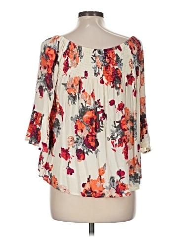 Altar'd State 3/4 Sleeve Blouse (view 2)