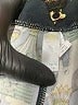 Lularoe Print Black Casual Pants Size 1X (Tall & Curvy) - photo 4
