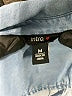Intro Blue Sleeveless Button-Down Shirt Size M - photo 6