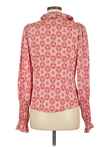 Etcetera Long Sleeve Silk Top (view 2)