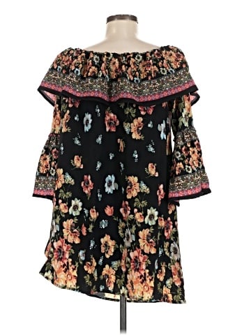 Flying Tomato 3/4 Sleeve Blouse (view 2)