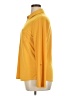 Anne Klein 100% Polyester Color Block Yellow Long Sleeve Blouse Size XL - photo 5
