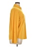 Anne Klein 100% Polyester Color Block Yellow Long Sleeve Blouse Size XL - photo 4
