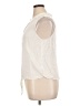 J.Jill 100% Polyester Ivory Sleeveless Blouse Size XL - photo 5