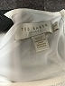 Ted Baker London 100% Polyester Solid White Short Sleeve Blouse Size 4 (1) - photo 7