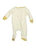 Gerber Stripes Yellow Long Sleeve Onesie Size Newborn - photo 2