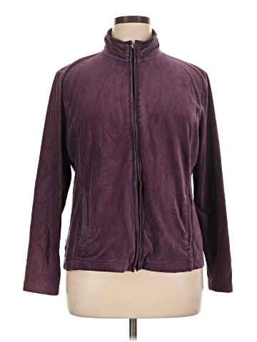 Karen Scott Sport Track Jacket (view 1)