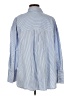 Bershka Blue Long Sleeve Polo Size M - photo 2