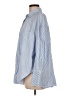 Bershka Blue Long Sleeve Polo Size M - photo 5