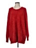 Sandrine Rose Red Pullover Sweater Size M - photo 1