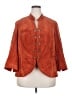 Roz & Ali Orange Blazer Size 2X - photo 1