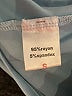 Unbranded Solid Blue Casual Dress Size S - photo 8