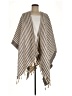H&M 100% Acrylic Tan Poncho One size - photo 1