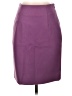 J.Crew 100% Wool Solid Purple Wool Skirt Size 0 (petite) - photo 1