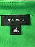AB Studio Solid Green Cocktail Dress Size 14 - photo 7