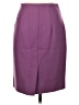 J.Crew 100% Wool Solid Purple Wool Skirt Size 0 (petite) - photo 2
