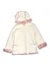 OshKosh B'gosh 100% Polyester Ivory Coat Size 6X - photo 1