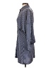 H&M 100% Polyester Houndstooth Blue Casual Dress Size S - photo 5