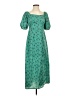 Missguided 100% Polyester Green Casual Dress Size 2 - photo 1