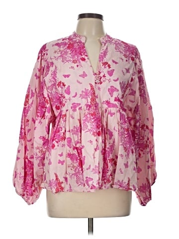 Victoria Dunn 3/4 Sleeve Blouse (view 1)