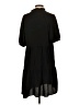 CeCe 100% Polyester Solid Black Casual Dress Size S - photo 2