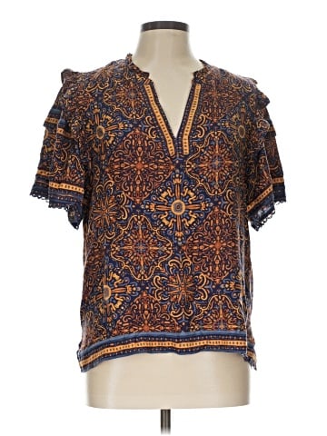 Democracy Short Sleeve Blouse (view 1)