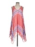 Aqua 100% Polyester Paisley Pink Casual Dress Size XS - photo 1