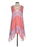 Aqua 100% Polyester Paisley Pink Casual Dress Size XS - photo 2