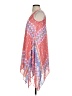 Aqua 100% Polyester Paisley Pink Casual Dress Size XS - photo 5