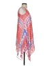 Aqua 100% Polyester Paisley Pink Casual Dress Size XS - photo 4