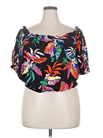 Paradise Short Sleeve Blouse (view 1)