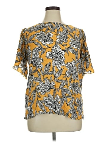Ann Taylor LOFT Short Sleeve Blouse (view 1)