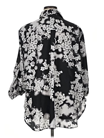 Calvin Klein 3/4 Sleeve Blouse (view 2)