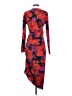Veronica Beard Tropical Red Cocktail Dress Size 4 - photo 2