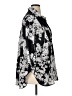 Calvin Klein 100% Polyester Floral Black 3/4 Sleeve Blouse Size 1X - photo 4