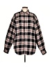 Wrangler Jeans Co 100% Cotton Plaid Black Jacket Size L - photo 1