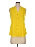 Banana Republic 100% Polyester Yellow Tank Top Size 0 - photo 1