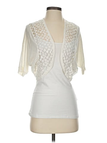 August Silk Cardigan (view 1)