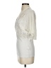 August Silk Ivory Cardigan Size S - photo 5