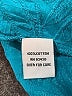 August Silk 100% Cotton Teal Short Sleeve Blouse Size L - photo 8