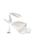 Stuart Weitzman White Sandals Size 7 - photo 1