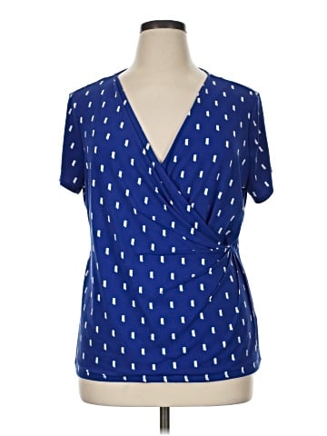 Jaclyn Smith Short Sleeve Blouse (view 1)