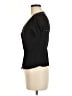 J.Crew 100% Viscose Black Short Sleeve Blouse Size 0 (petite) - photo 5