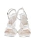 Stuart Weitzman White Sandals Size 7 - photo 2