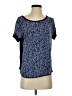 DKNY Tweed Blue Short Sleeve T-Shirt Size S - photo 1