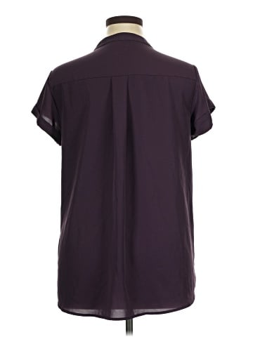 Simply Vera Vera Wang Short Sleeve Blouse (view 2)